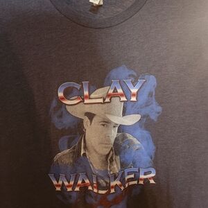 Clay Walker Graphic Tee - Black